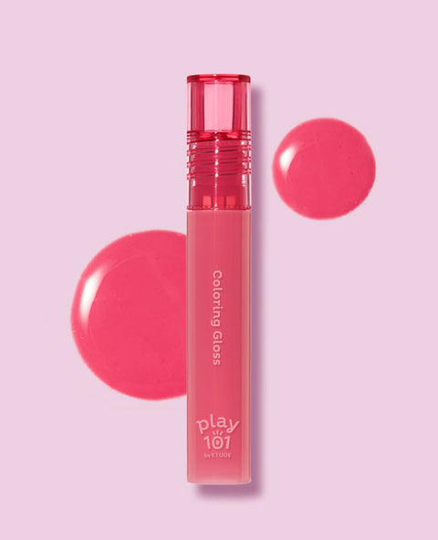 [✈️KOREA] Daiso - [02 Chui Pink] Play 101 by Etude Coloring Gloss