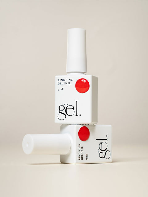 [✈️KOREA] Daiso - Ring Ring One-Step Gel Nail 9 ml Urban Red