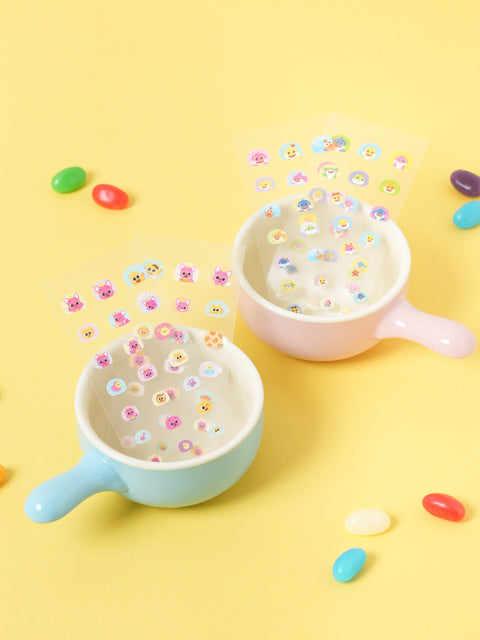 [✈️KOREA] Daiso - Pinkfong Baby Shark Kids Nail Stickers