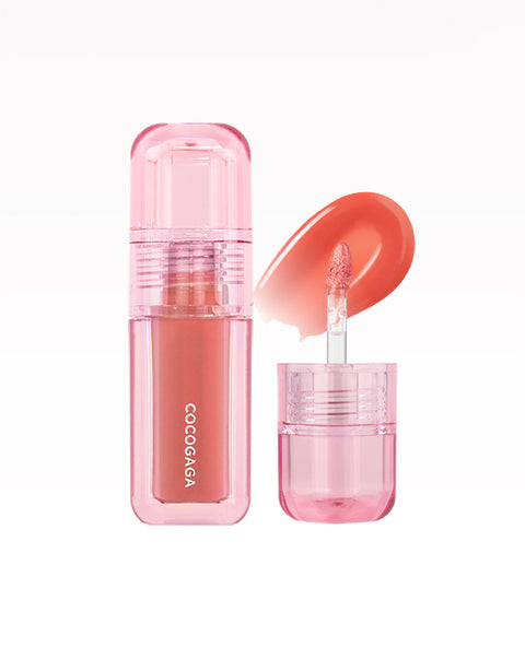[✈️KOREA] Daiso - [UNIS Lim Seo-won PICK] Nyang Jelly Glow Tint (01 Apricot Jelly) (Cocoga by Forencos)