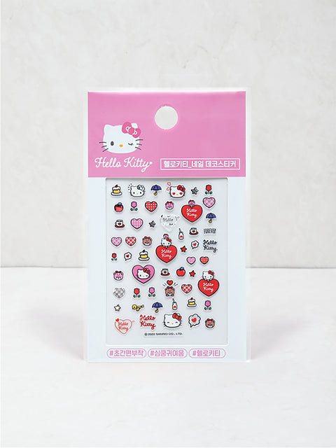 [✈️KOREA] Daiso - Hello Kitty Nail Deco Stickers