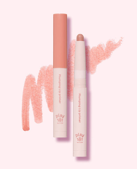 [✈️KOREA] Daiso - [02 Peach Beige] Play 101 by Etude Plumping Lip Primer