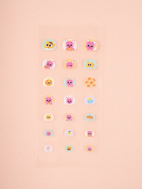 [✈️KOREA] Daiso - Pinkfong Baby Shark Kids Nail Stickers