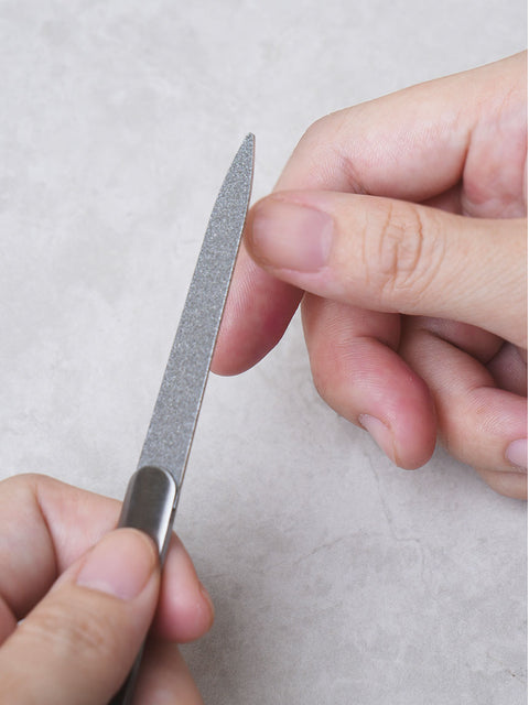 [✈️KOREA] Daiso - Stainless Steel Nail Care File