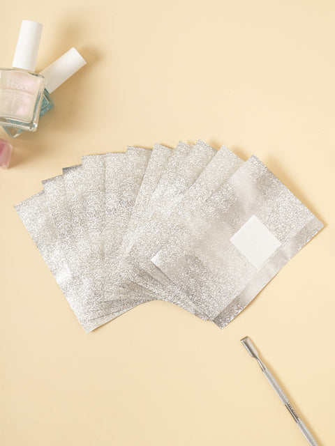 [✈️KOREA] Daiso - Gel Nail Polish Removal Foil Pads 12pcs