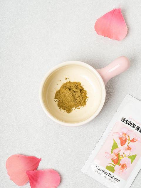 [✈️KOREA] Daiso - Balsam Flower Dyeing Kit