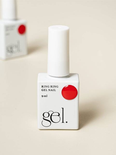 [✈️KOREA] Daiso - Ring Ring One-Step Gel Nail 9 ml Urban Red