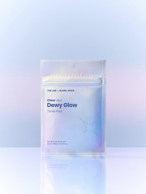 [✈️KOREA] Daiso - The Lab by Blanc Doux Clear Hyal Glow Water Toner Pad 4 Sheets