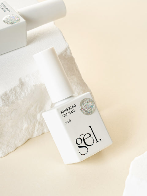 [✈️KOREA] Daiso - Ring Ring One-Step Gel Nail 9 ml Twinkle Silver