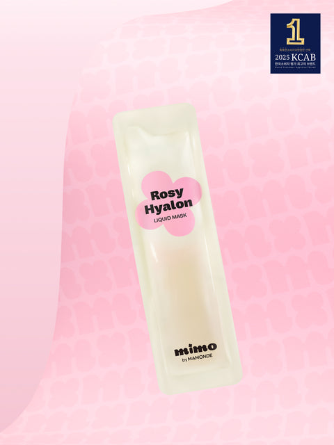 [✈️KOREA] Daiso - Mimo by Mamonde Rosy-Hyalon Liquid Mask 2 ml 6 pieces (Amorepacific)