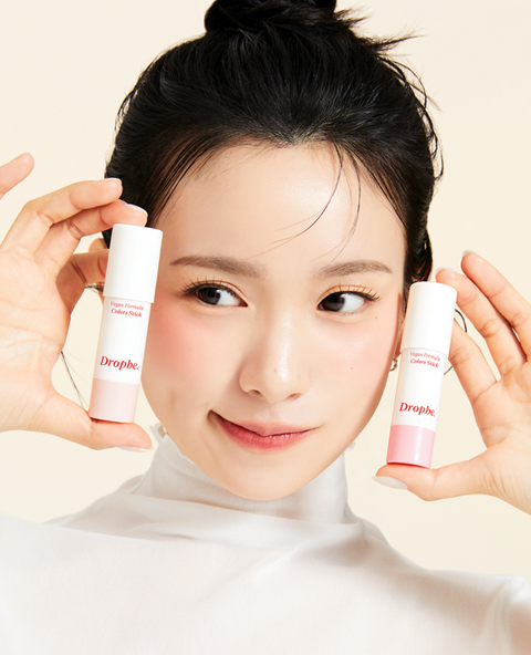 [✈️KOREA] Daiso - [03 Blusher Rosy Berry] Dropby Colors Blusher Stick