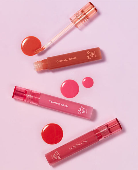 [✈️KOREA] Daiso - [01 Dewy Peach] Play 101 by Etude Coloring Gloss