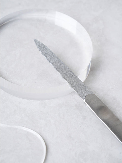 [✈️KOREA] Daiso - Stainless Steel Nail Care File
