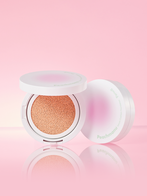 [✈️KOREA] Daiso - Panel Peach Nude Serum Cushion Foundation No. 23