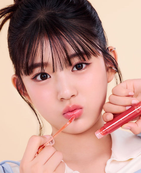 [✈️KOREA] Daiso - [01 Dewy Peach] Play 101 by Etude Coloring Gloss