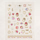 [✈️KOREA] Daiso - Stone Gold & Silver Foil Nail Stickers