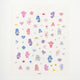 [✈️KOREA] Daiso - Care Bears Nail Stickers