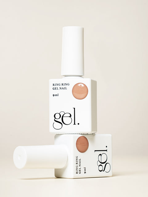 [✈️KOREA] Daiso - Ring Ring One-Step Gel Nail 9 ml Mocha Beige