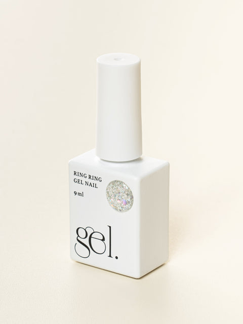 [✈️KOREA] Daiso - Ring Ring One-Step Gel Nail 9 ml Twinkle Silver