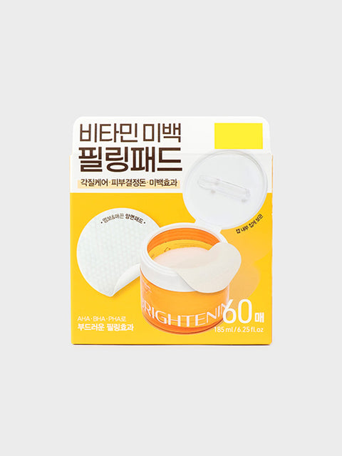 [✈️KOREA] Daiso - Vitamin Whitening Peeling Pad 185ml 60 Sheets