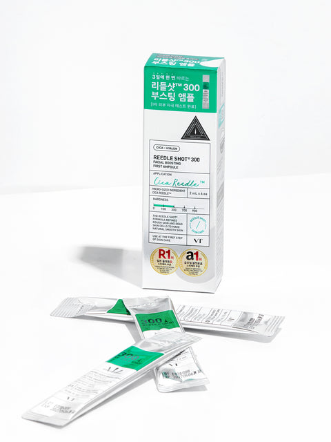 [✈️KOREA] Daiso - VT Reedle Shot 300 Facial Boosting First Ampoule 2ml*6pcs