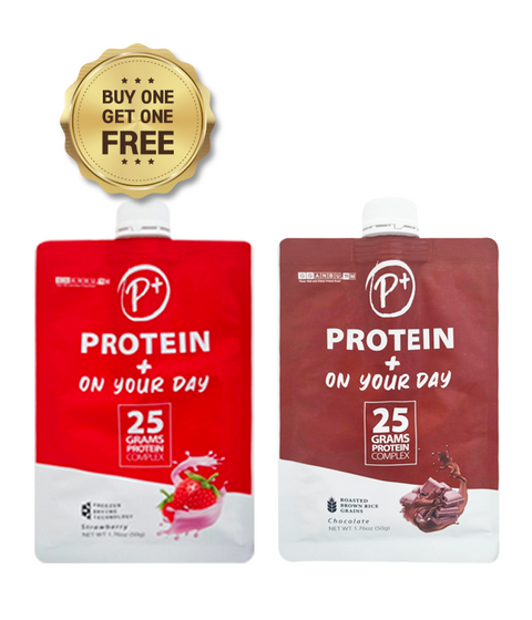Gganbu - P+ Protein + On Your Day Whey Protein Shake Pouch (2 flavors)