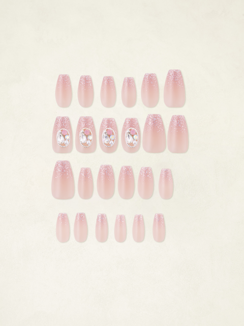 [✈️KOREA] Daiso - [Glimm Muse] 25Y Too Cool For School Real Wear Nail Tips 24pcs