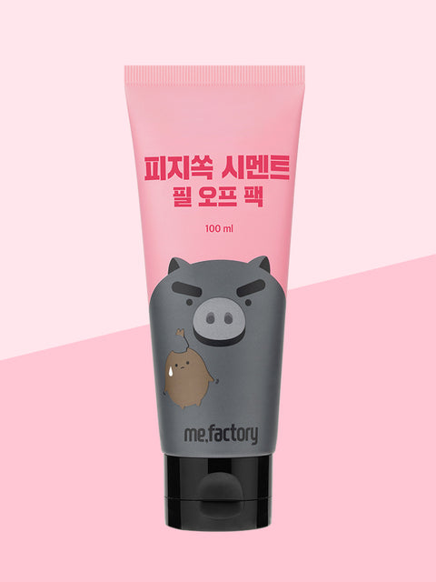 [✈️KOREA] Daiso - Mefactory Piggy Ssang Cement Peel-Off Pack 100ml