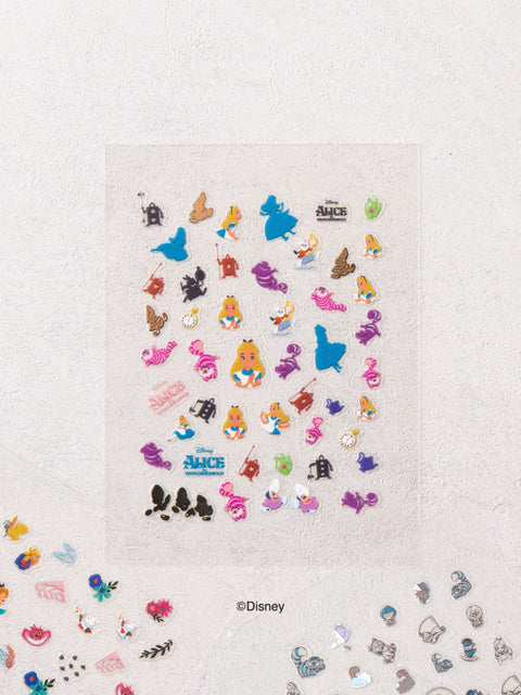 [✈️KOREA] Daiso - Disney Alice Nail Deco Stickers