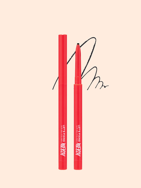 [✈️KOREA] Daiso - Merzy Let's Fixing Slim 9 Gel Eyeliner Black Onyx