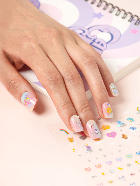 [✈️KOREA] Daiso - Care Bears Nail Stickers