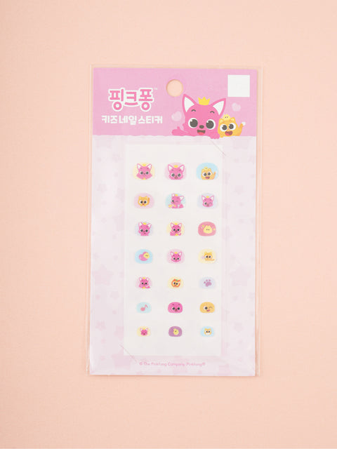[✈️KOREA] Daiso - Pinkfong Baby Shark Kids Nail Stickers