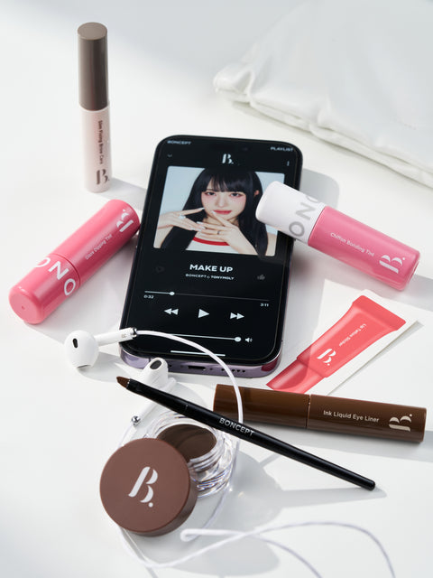[✈️KOREA] Daiso - [02 Natural Brown] Boncep Slim9 Fixing Brow Cara