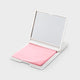 [✈️KOREA] Daiso - Oil Blotting Paper Mirror Case SET 50P