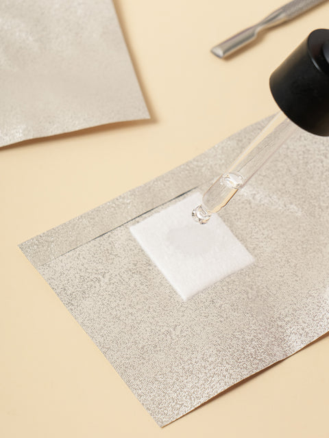 [✈️KOREA] Daiso - Gel Nail Polish Removal Foil Pads 12pcs