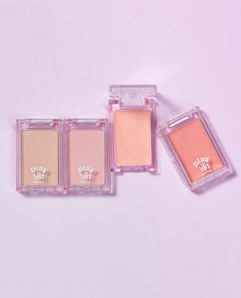 [✈️KOREA] Daiso - [01 Warm Spirit] Play 101 by Etude Multi Blending Piece Powder Blusher
