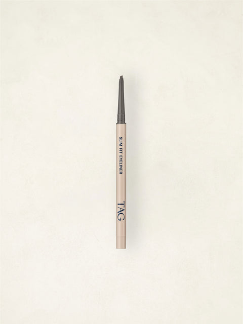 [✈️KOREA] Daiso - Tag Slim9 Fit Eyeliner Ash Black