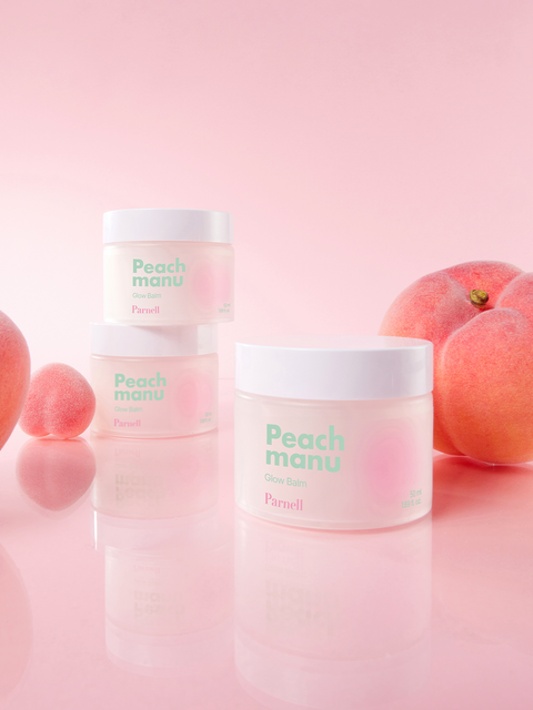 [✈️KOREA] Daiso - Panel Peach Manou Glow Balm 50 ml