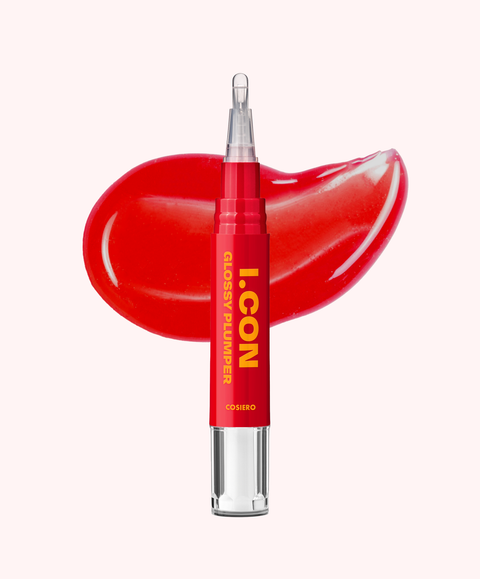 [✈️KOREA] Daiso - [02 Clear Red] Cosiero Icon Glossy Plumper