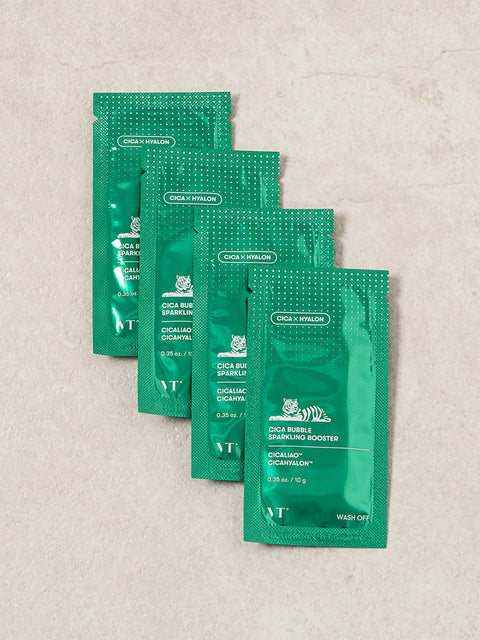 [✈️KOREA] Daiso - VT Cica Bubble Sparkling Booster 10g 4pcs
