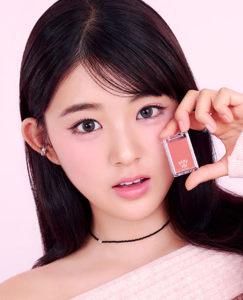 [✈️KOREA] Daiso - [02 Cooler Than Me] Play 101 by Etude Multi Blending Piece Powder Blusher