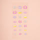 [✈️KOREA] Daiso - Princess Kids Nail Stickers