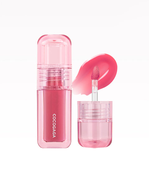 [✈️KOREA] Daiso - Cocogaga by Forencos Nyang Jelly Glow Tint (02 Strawberry Jelly)