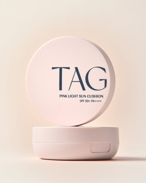 [✈️KOREA] Daiso - Tag Pink Light Sun Cushion 15 g