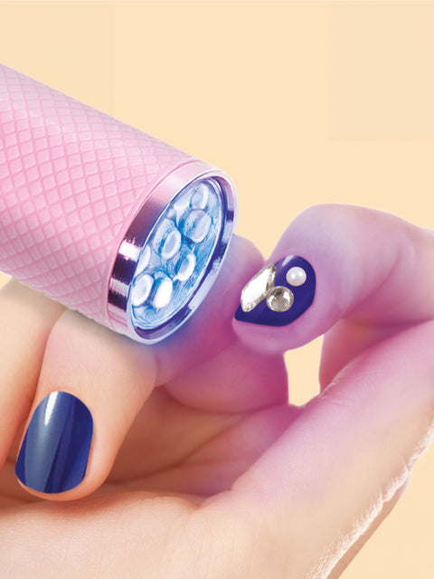 [✈️KOREA] Daiso - Portable UV/LED 9-Bulb Lamp