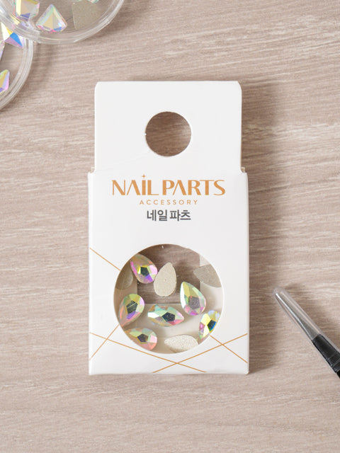 [✈️KOREA] Daiso - Waterdrop Nail Parts 10pcs