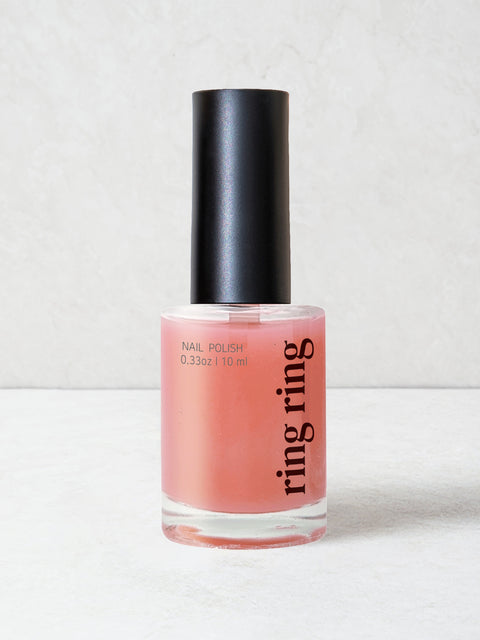 [✈️KOREA] Daiso - Ring Ring Solid Nail 10 ml Pink Transparent