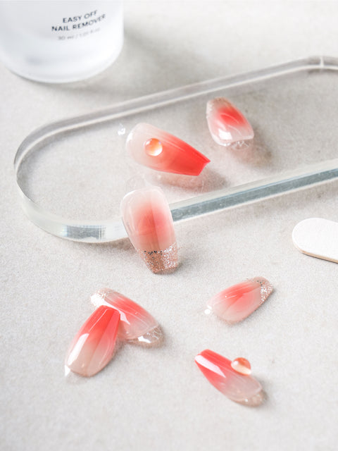 [✈️KOREA] Daiso - Ring Ring Coffin Art Nail Tips #2