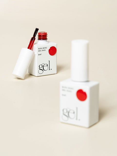 [✈️KOREA] Daiso - Ring Ring One-Step Gel Nail 9 ml Urban Red