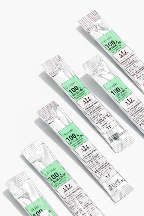 [✈️KOREA] Daiso - VT Reedle Shot 100 Facial Boosting First Ampoule 2ml*6pcs